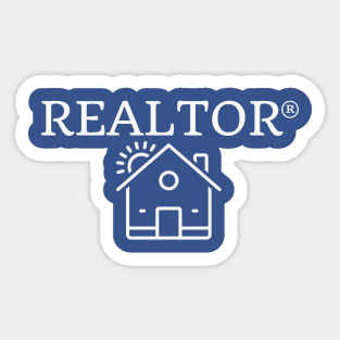 REALTOR house design Sticker